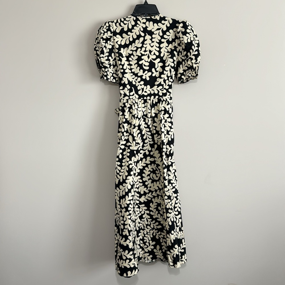 NWT DVF Sammie belted Cotton blend dress US2 - Picture 6 of 8